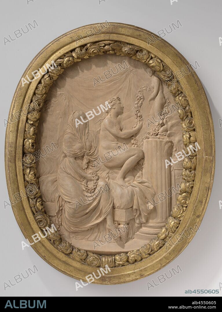 The Sacrifice to Venus Sacrifice to Venus, sacrifice, Roman religion, veneration of Venus, Louis-Simon Boizot, Rome, 1766, terracotta (clay material), h 42.5 cm × w 31.5 cm.
