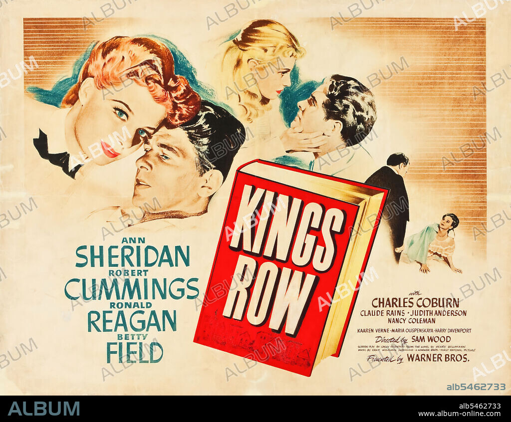 ANN SHERIDAN in KINGS ROW, 1942, directed by SAM WOOD. Copyright WARNER BROTHERS.