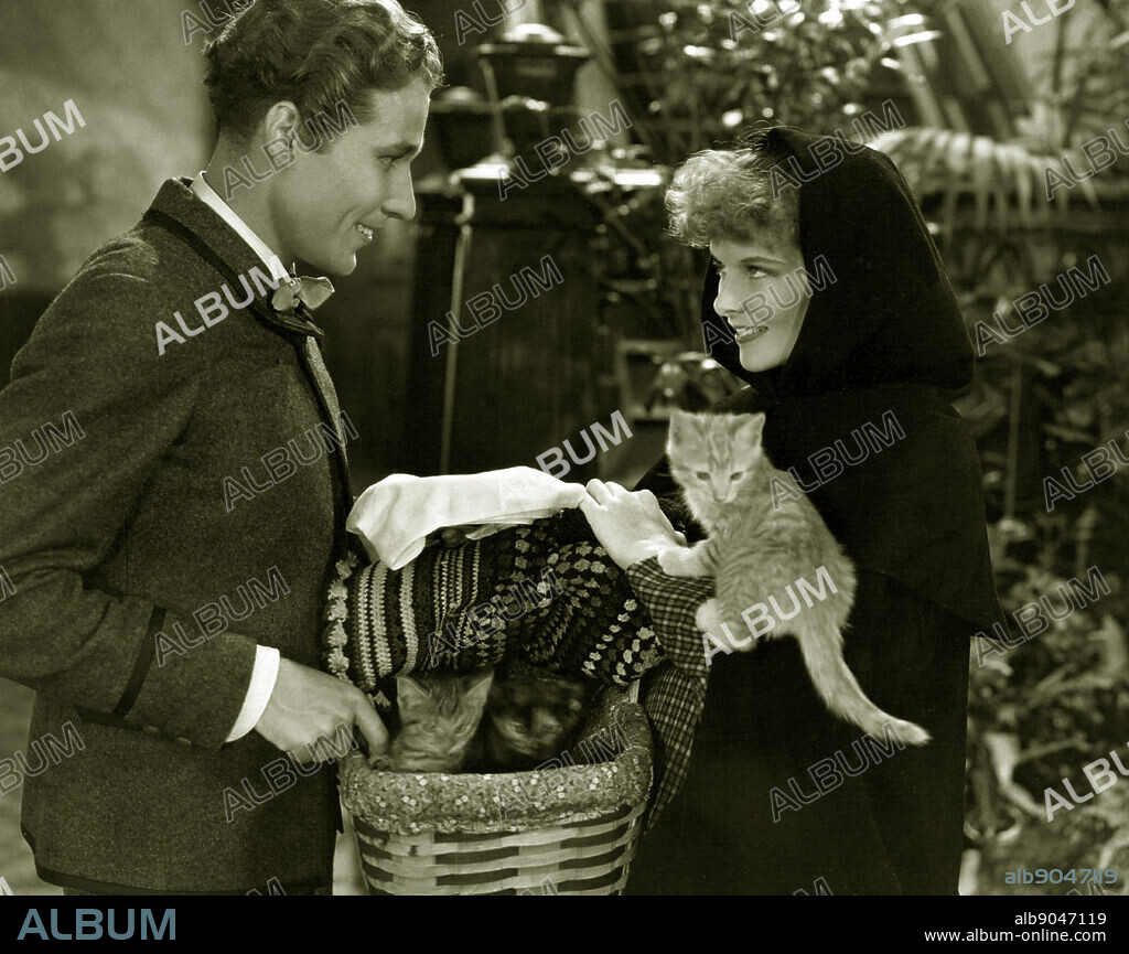 Katharine Hepburn with Jo March in Little Women (1933).