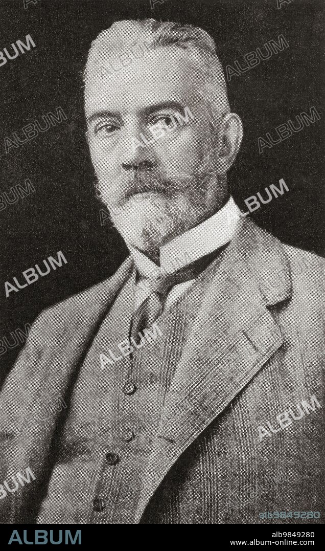 Theobald Theodor Friedrich Alfred von Bethmann-Hollweg, 1856 Ã¢â‚¬â€œ 1921. German politician and statesman, Chancellor of the German Empire from 1909 to 1917. From Hutchinson's History of the Nations, published 1915.