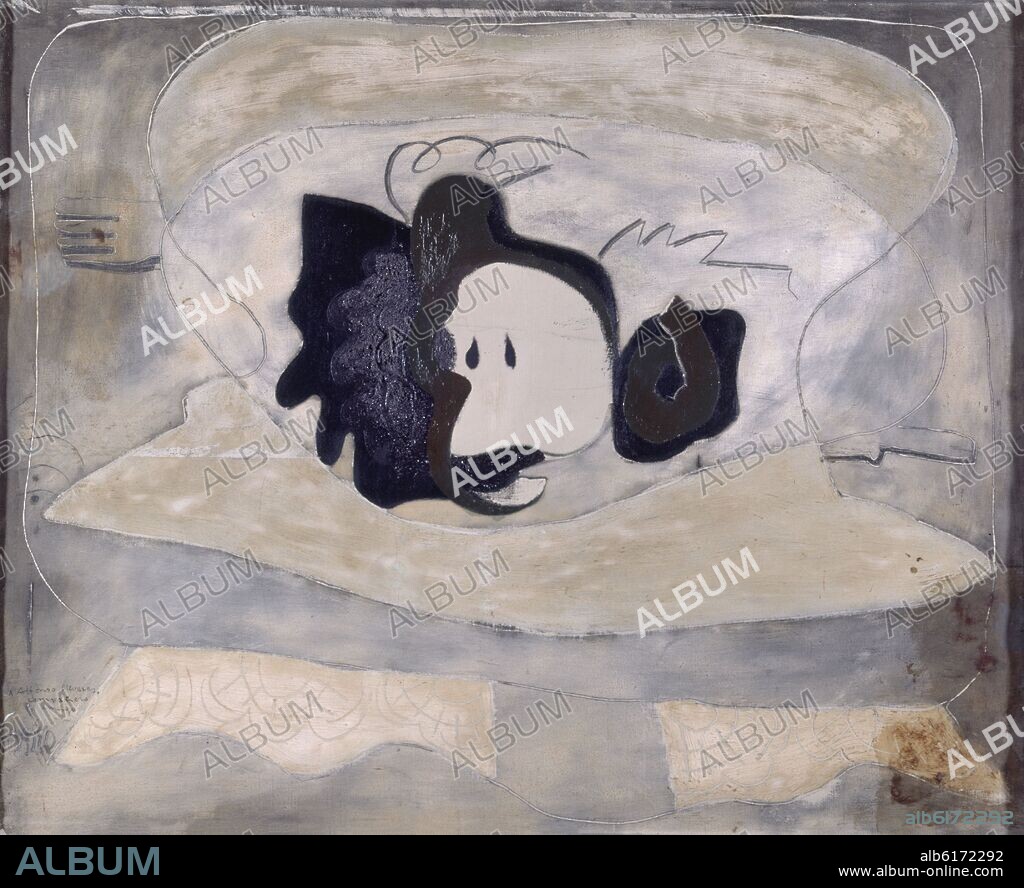 PANCHO COSSIO / FRANCISCO GUTIERREZ COSSIO. BODEGON 1926-OLEO/LIENZO 80X100 CM.