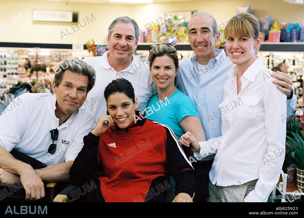 JEFF BRIDGES, JESSICA BENDINGER and MISSY PEREGRYM in STICK IT, 2006, directed by JESSICA BENDINGER. Copyright KALTENBACH PICTURES / IOVINO, PETER.