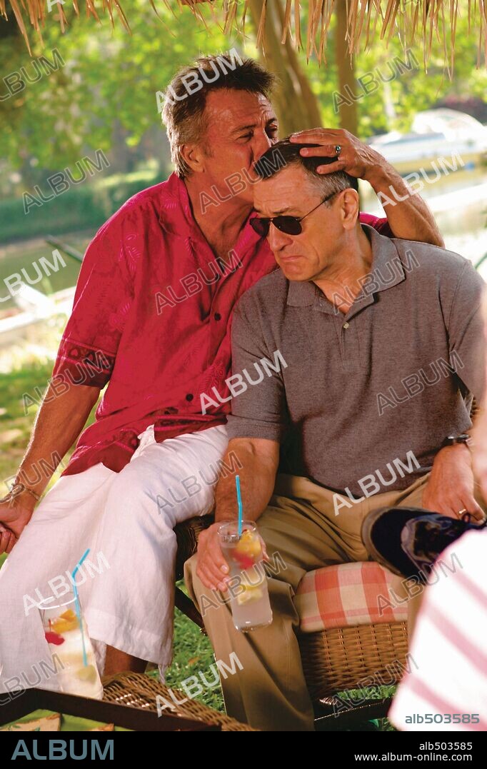 DUSTIN HOFFMAN und ROBERT DE NIRO in MEET THE FOCKERS, 2004, unter der Regie von JAY ROACH. Copyright DREAMWORKS / BENNETT, TRACY.