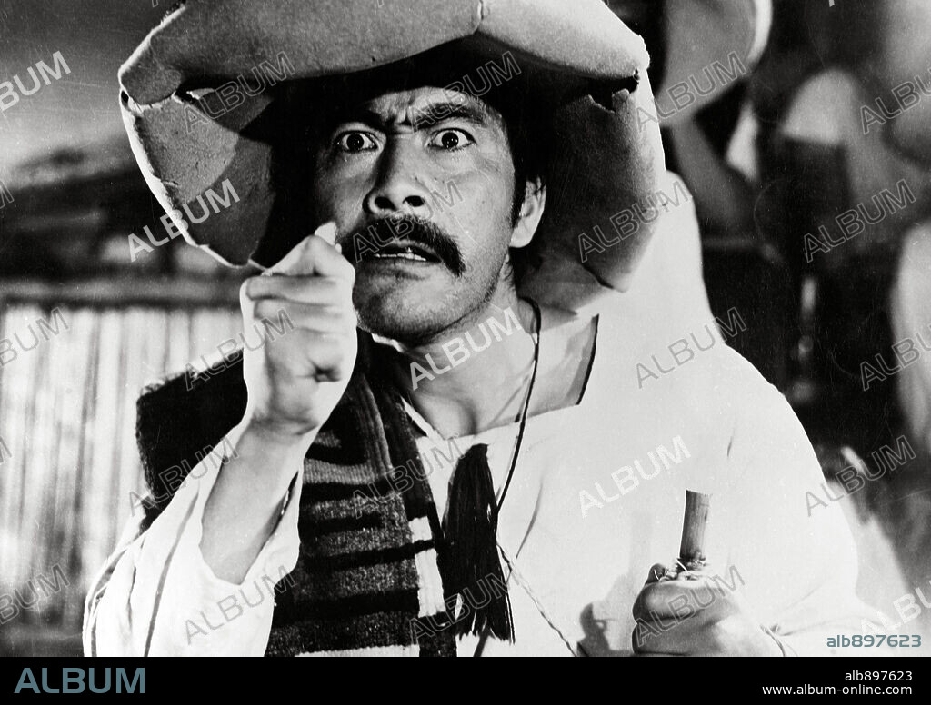 TOSHIRO MIFUNE en ANIMAS TRUJANO [EL HOMBRE IMPORTANTE], 1962. Copyright ARS.