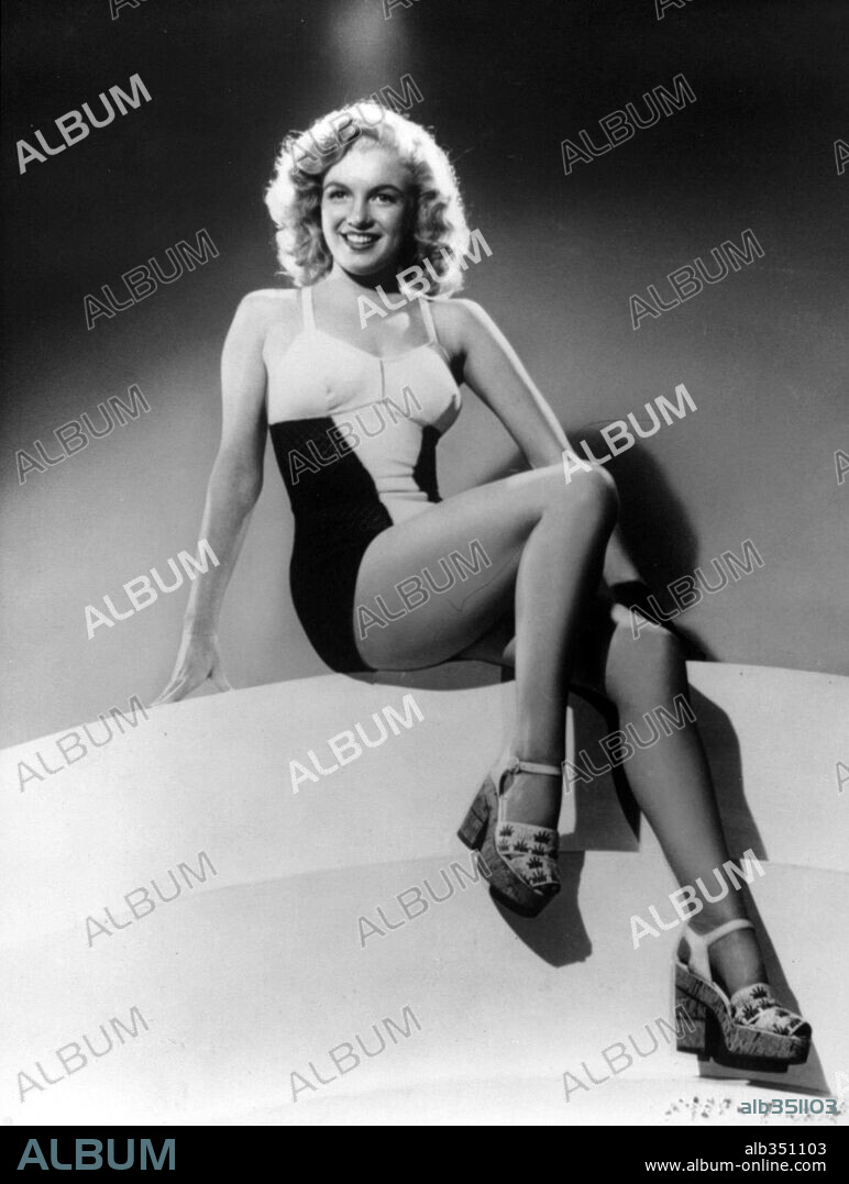 NORMA JEAN BAKER. MARILYN MONROE.