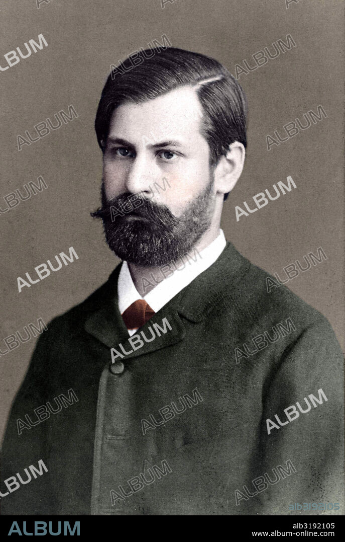 FREUD, Sigmund (Freiberg, 1856-Londres, 1939). Neurólogo y psiquiatra austríaco, de origen judío. FREUD en el año 1885.