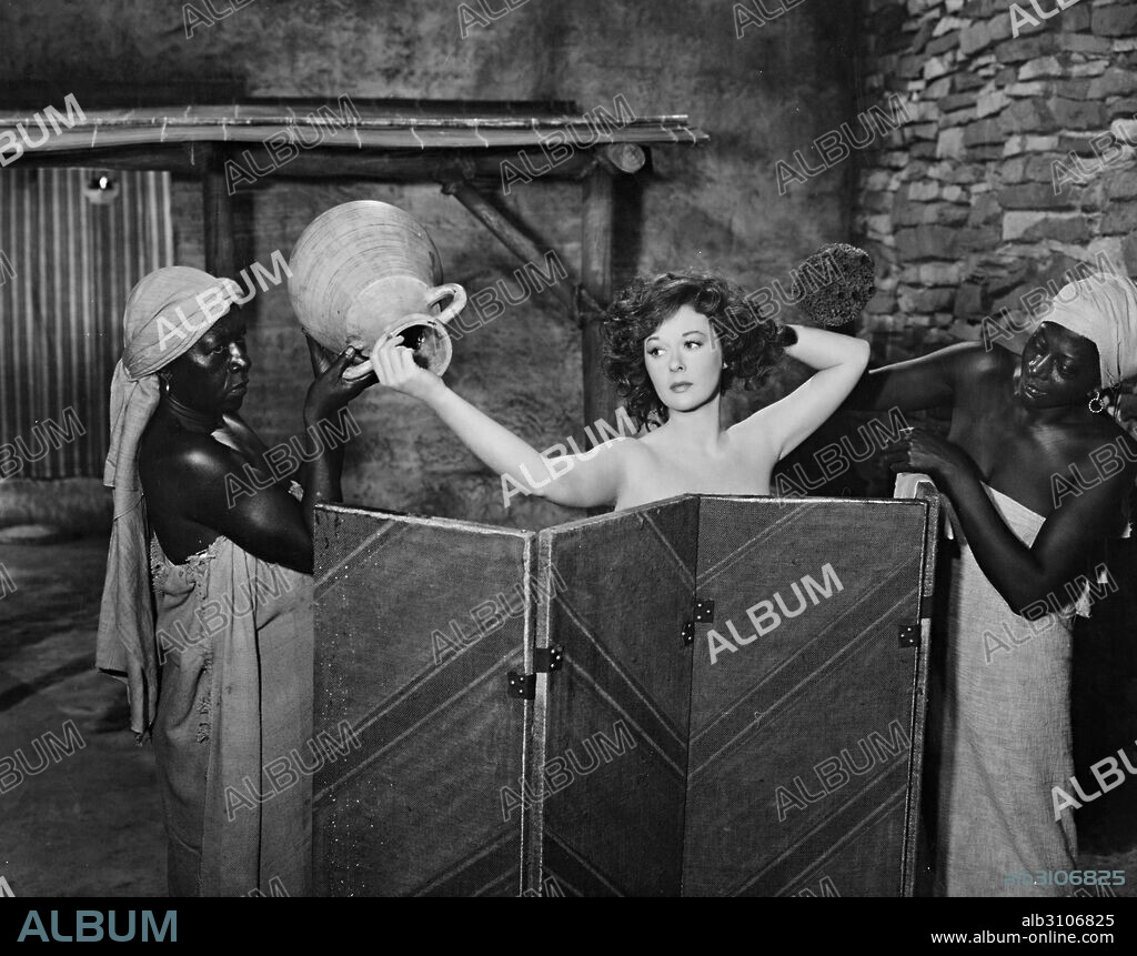 SUSAN HAYWARD en DAVID Y BETSABÉ, 1951 (DAVID AND BATHSHEBA), dirigida por HENRY KING. Copyright 20TH CENTURY FOX.