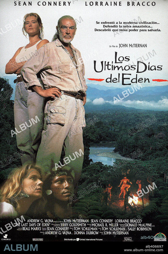 Poster of MEDICINE MAN, 1992, directed by JOHN MCTIERNAN. Copyright CINERGI/COLUMBIA/TRI-STAR.