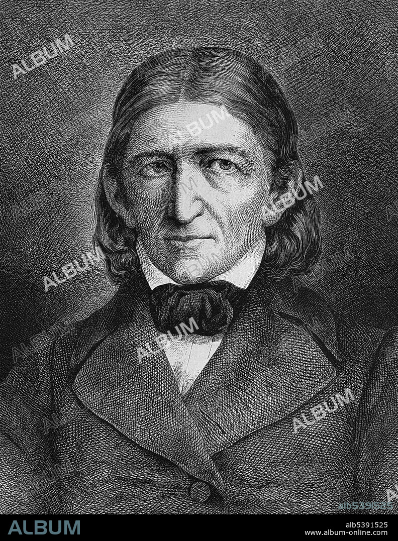 Friedrich Froebel, Friedrich Wilhelm August Froebel, 1782 - 1852, German teacher, coined the term Kindergarten, wood engraving, 1880