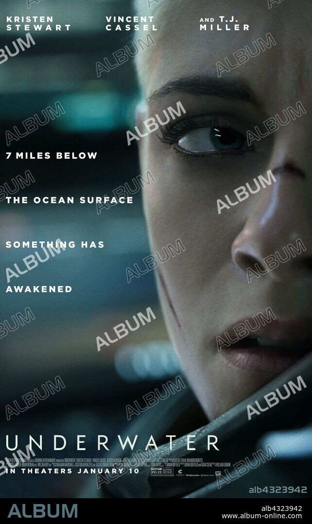 KRISTEN STEWART dans UNDERWATER, 2020, réalisé par WILLIAM EUBANK. Copyright 20TH CENTURY FOX.