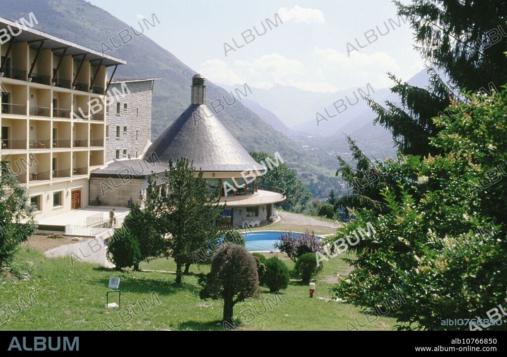 Parador Nacional de Vielha, state-run tourist hotel. Pyrenees. Lleida province. Spain.