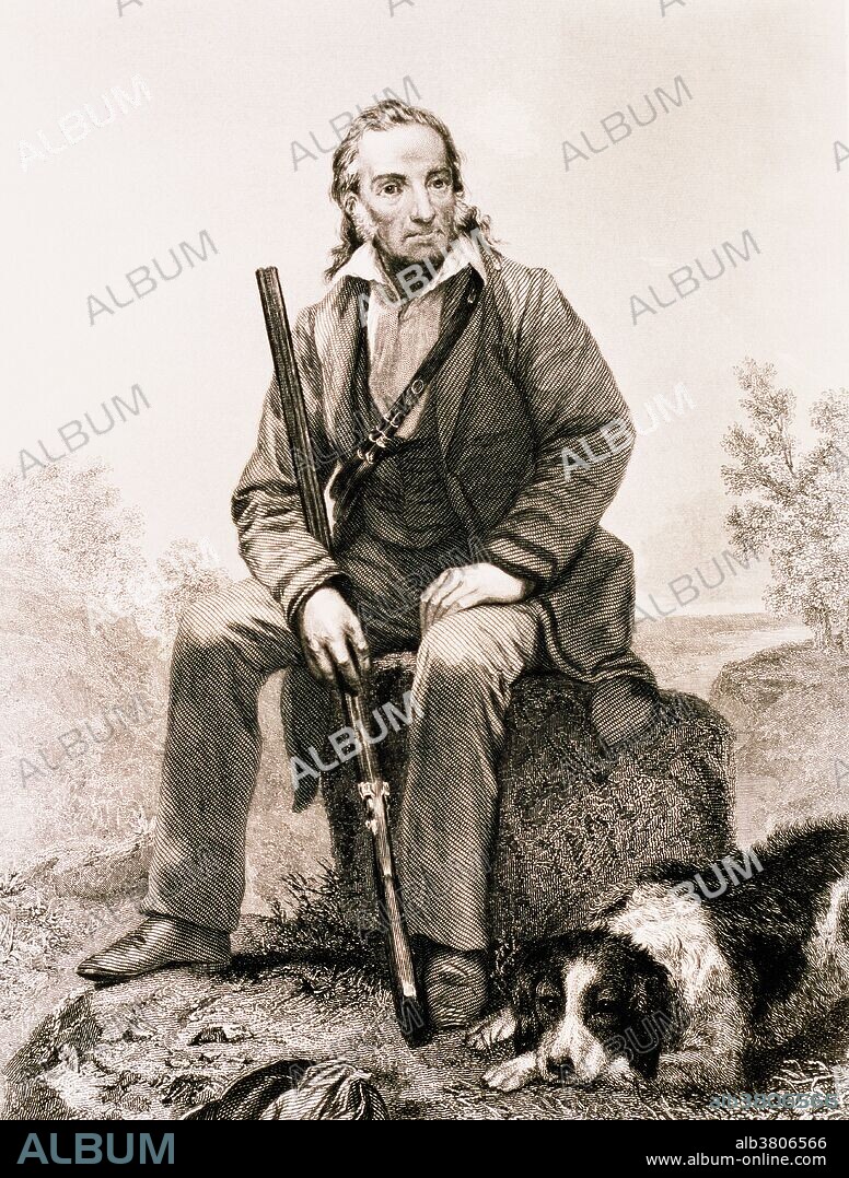 John James Audubon (1785-1851) was a French-American ornithologist, naturalist, and painter. He was notable for his expansive studies to document all types of American birds and for his detailed illustrations that depicted the birds in their natural habitats. His major work, a color-plate book entitled The Birds of North America (1827-1839), is considered one of the finest ornithological works ever completed. Audubon identified 25 new species and a number of new sub-species. Audubon method for drawing bird: he killed them using fine shot and then used wires to prop them into a natural position. In 1848, he manifested signs of senility, his "noble mind in ruins." He died at his family home in 1851.