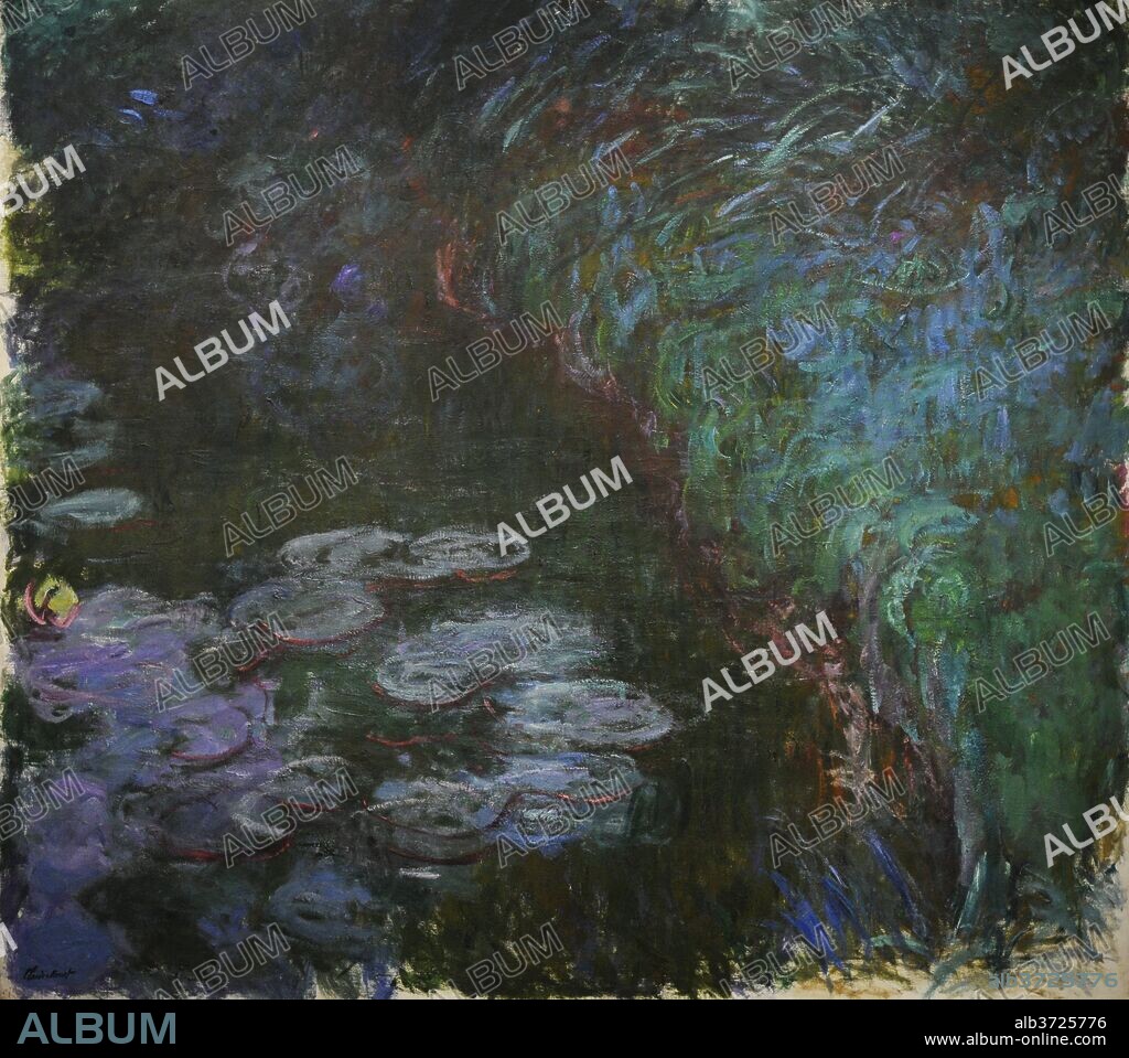 Claude Monet (1840-1926). French painter. Water Lilies, ca.1915. Wallraf-Richartz Museum. Cologne. Germany.