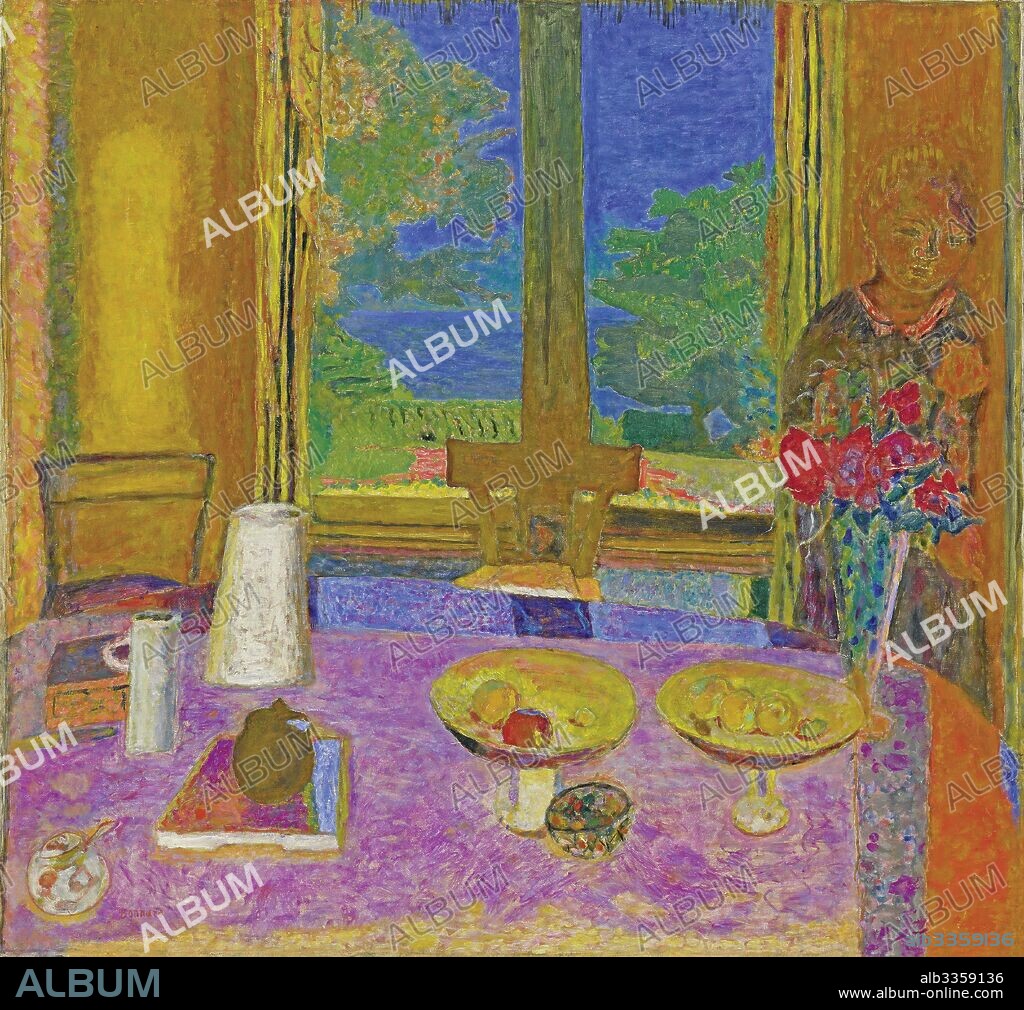 PIERRE BONNARD. Dining Room on the Garden (Grande salle à manger sur le jardin).