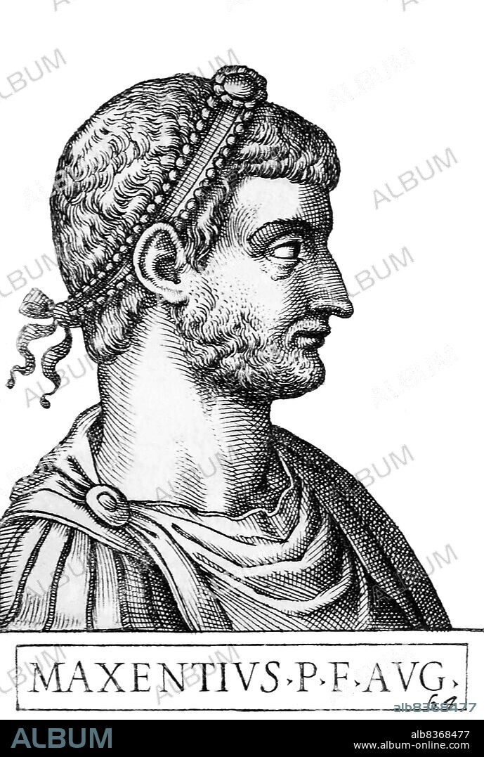Maxentius (278-312) was the son of former Emperor Maximian, and son-in-law to Emperor Galerius. When his father and Emperor Diocletian stepped down, Maxentius was passed over in the new tetrarchy established by Emperors Constantius and Galerius, the latter nominating Severus and Maximinus Daia as junior co-emperors. Galerius hated Maxentius and used his influence to halt his succession.<br/><br/>. When Constantius died in 306 and his son Constantine was crowned emperor and accepted into the tetrarchy, Maxentius was publicly proclaimed emperor later in the same year by officers in Rome. Severus marched to Rome in 307 to punish Maxentius, but most of his army defected when they arrived, having served under his father Maximian for many years. Maxentius invited his father back to the capital and named him co-emperor, though this lasted less than a year before Maximian fled to the court of Constantine after a failed coup.<br/><br/>. Maxentius ruled over his portion of the empire for roughly six years, and was mostly preoccupied with a civil war against Emperors Constantine and Licinius. He allied himself with Emperor Maximinus II to secure his power, but he eventually perished during the Battle of the Milvian Bridge in 312 against Constantine, where he supposedly drowned in the Tiber River while attempting to retreat.