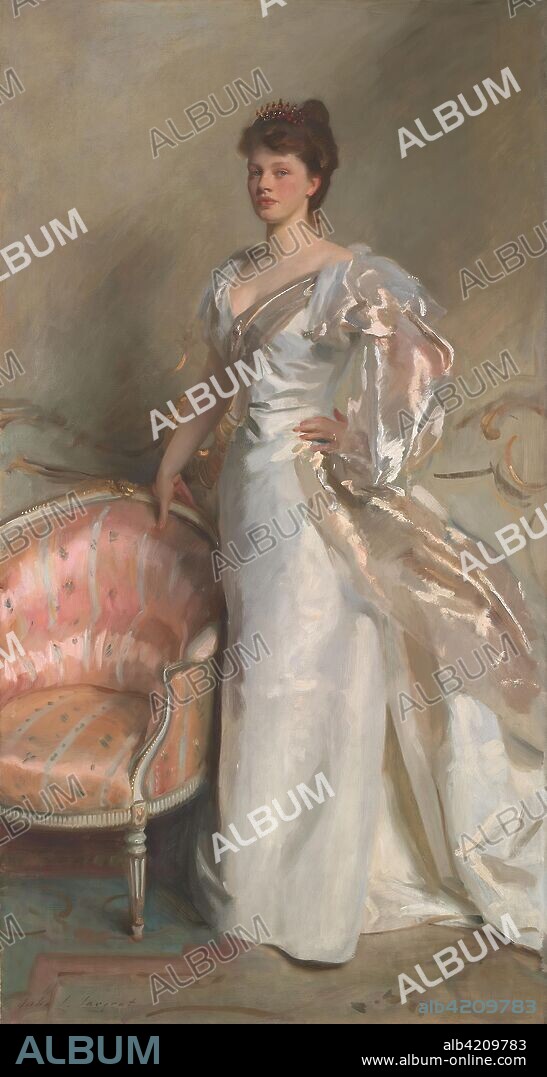 Mrs. George Swinton (Elizabeth Ebsworth). John Singer Sargent; American, 1856-1925. Date: 1897. Dimensions: 231 × 124 cm (90 3/4 × 48 3/4 in.). Oil on canvas. Origin: London.