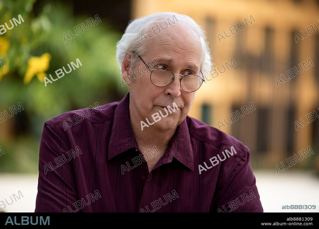 CHEVY CHASE in THE LAST LAUGH, 2019, directed by GREG PRITIKIN. Copyright Netflix / Paris Film.