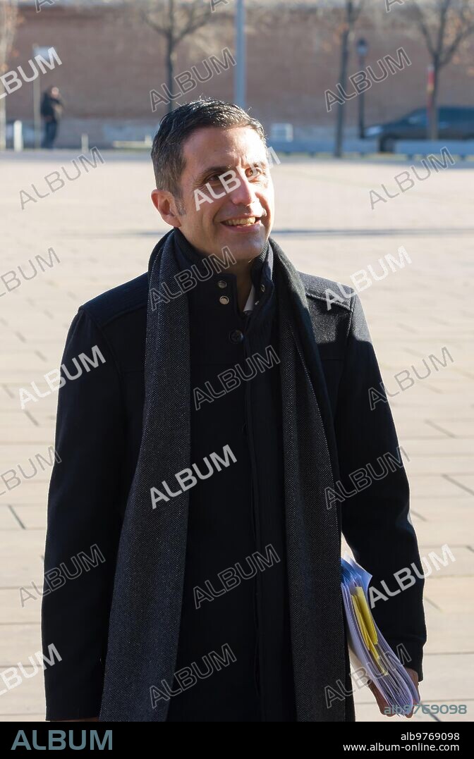 Alcalá de Henares (Madrid), 12/18/2017. The mayor of Alcalá de Henares, Javier Rodríguez (PSOE) attends the hearing in the Courts to testify accused of administrative prevarication. Photo: De San Bernardo. ARCHDC.