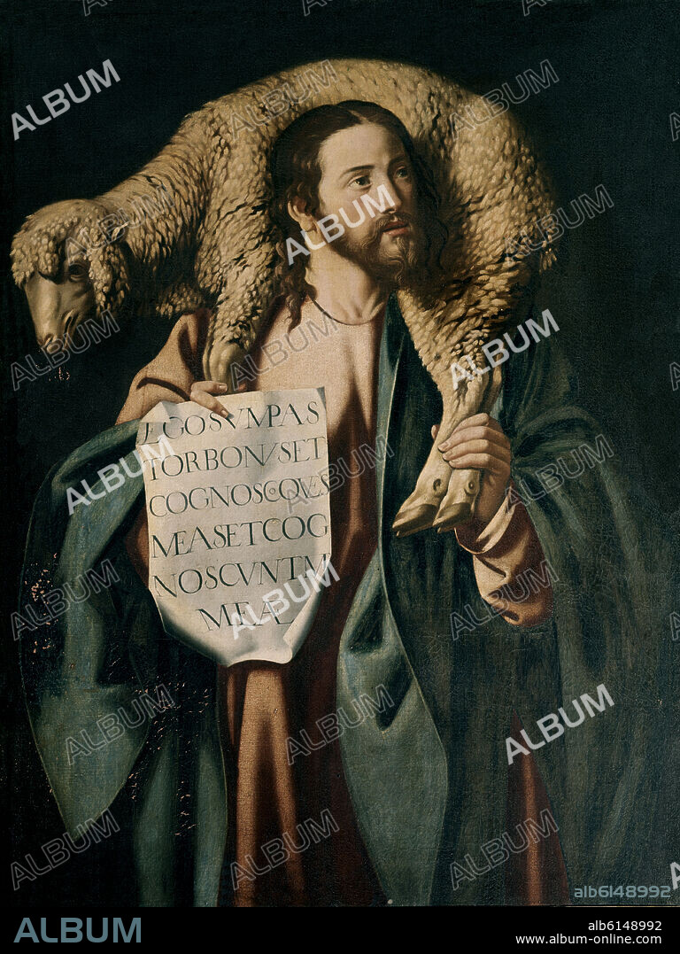 CRISTÓBAL GARCÍA SALMERÓN. SALA CAPITULAR - EL BUEN PASTOR - SIGLO XVII - BARROCO ESPAÑOL.