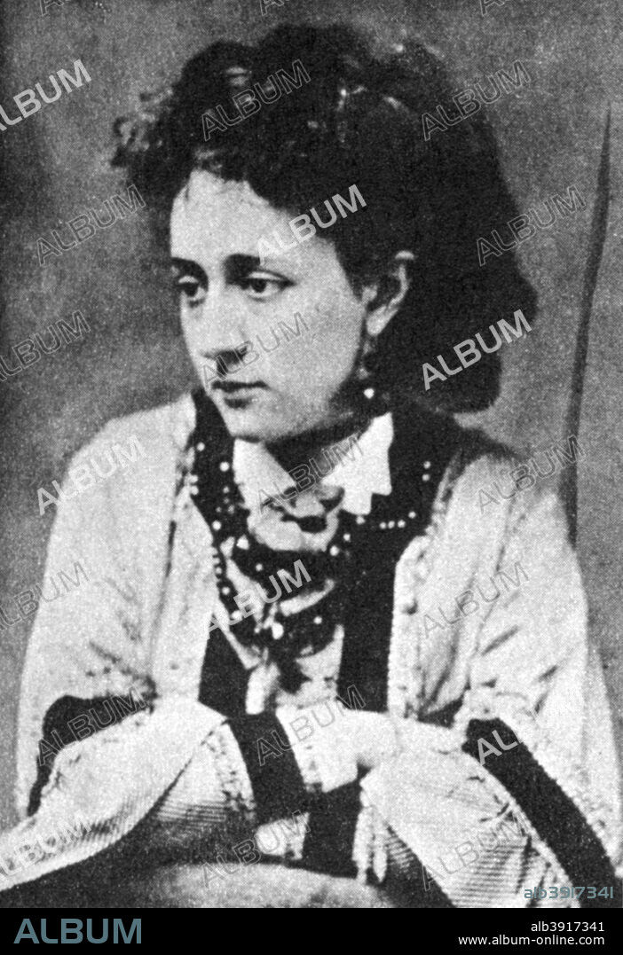 Lola Montez, Irish-born dancer and actress, c1850s (1954). A print from the Pictorial History of the Wild West, by James D Horan and Paul Sann, Spring Books, London, 1954.