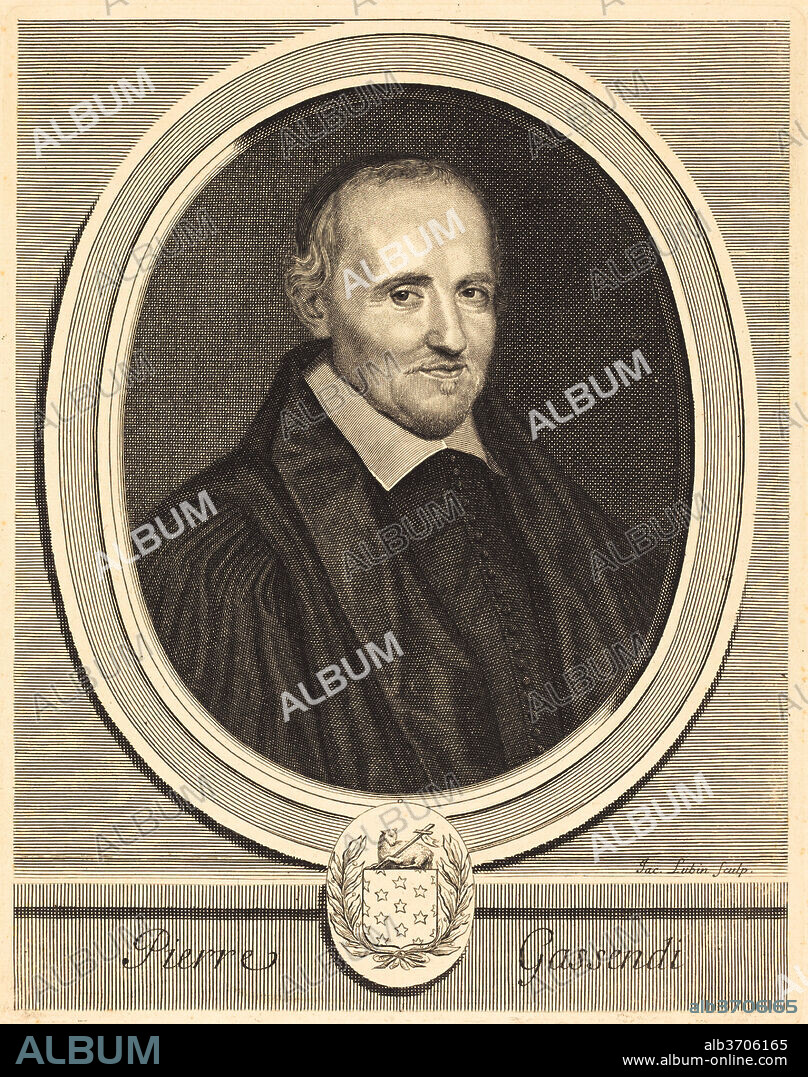 JACQUES LUBIN. Pierre Gassendi. Medium: engraving.