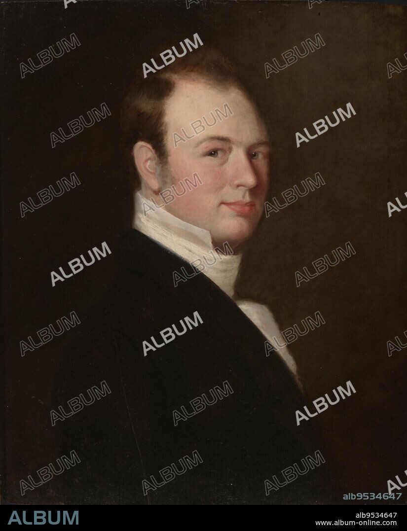 JOHN GOFFE RAND. Self-Portrait. Date: n.d. oil on wood.