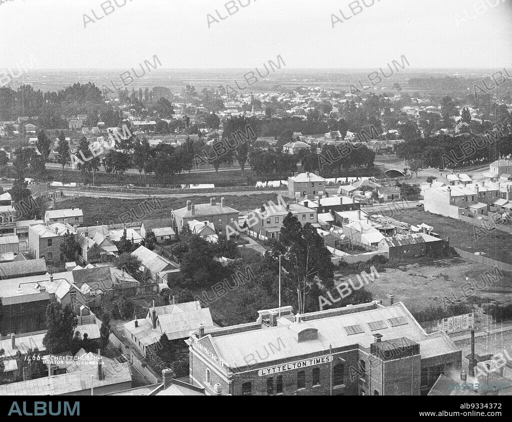 Christchurch, Burton Brothers studio, photography studio, 1884, Dunedin, gelatin dry plate process.
