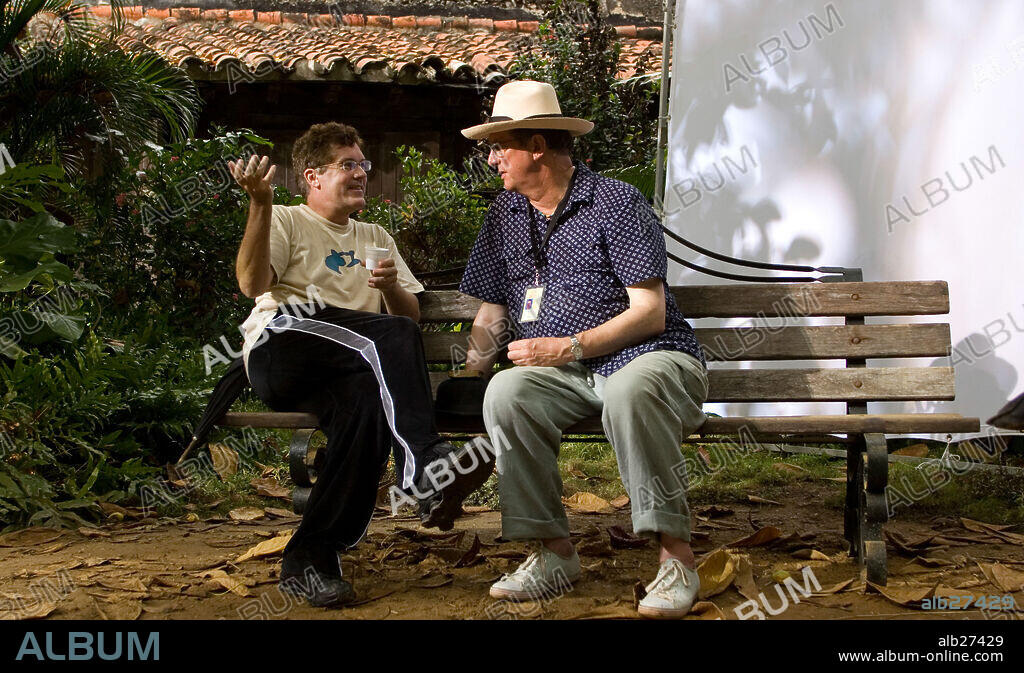 MIKE NEWELL dans L'AMOUR AU TEMPS DU CHOLÉRA, 2007 (LOVE IN THE TIME OF CHOLERA), réalisé par MIKE NEWELL. Copyright NEW LINE CINEMA/STONE VILLAGE PICTURES/GROSVENOR PARK MEDIA / DAZA, DANIEL.