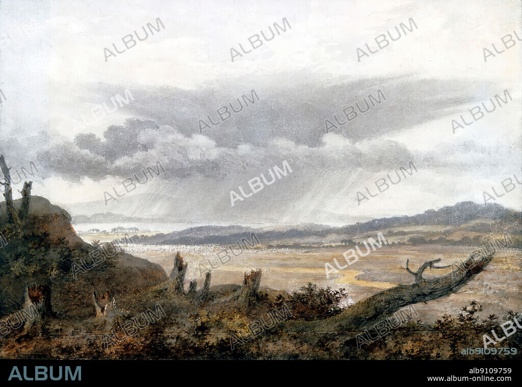 Edward Kennion /Luke Howard/ Nimbus or rain cloud (1849).