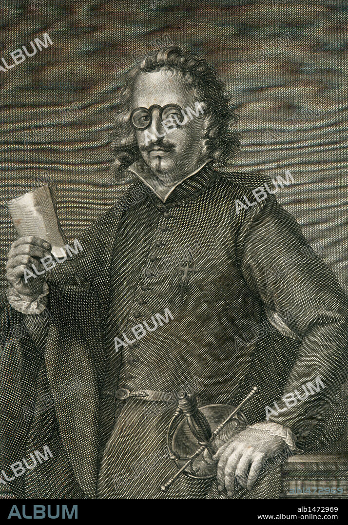 QUEVEDO Y VILLEGAS, Francisco de (Madrid, 1580Villanueva de los Infantes, Ciudad Real, 1645). Escritor español del Siglo de Oro y principal representante del conceptismo. De gran actividad política, colaboró con el duque de Osuna y llegó a secretario de Felipe IV. Autor prolífico, cultivó diversos temas: picaresca, política, moral ascética, hagiografía. Utilizó la prosa y el verso.