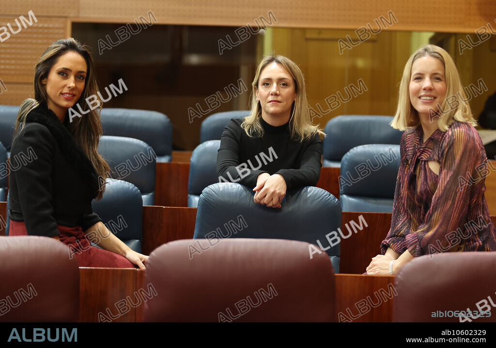 Madrid, 01/12/2023. Entrevista con las tres diputadas del PP en la Asamblea de Madrid, Mónica Lavín, Elisa Vigil y Alma Ezcurra. Foto: Jaime García. ARCHDC.