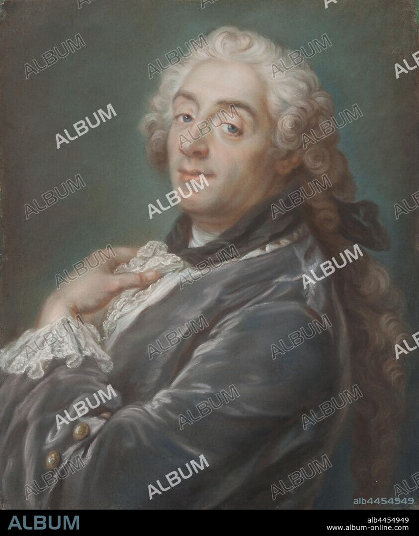 Gustaf Lundberg, François Boucher, painting, Pastel, Height, 59 cm (23.2 inches), Width, 49 cm (19.2 inches).