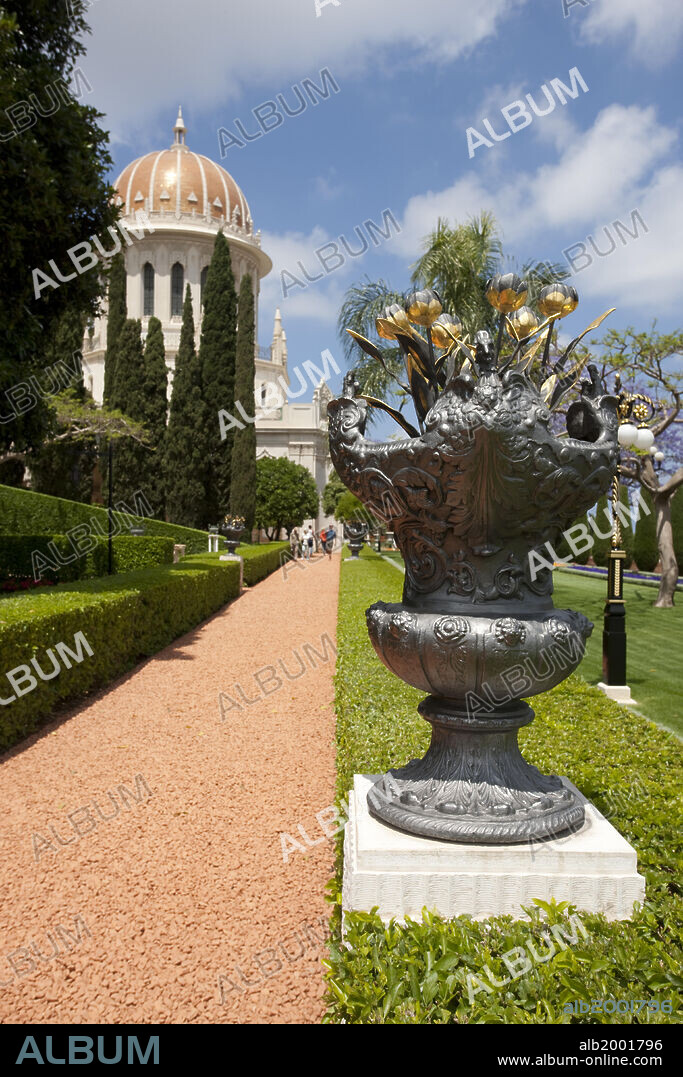 The Bahai Shrine and Gardens in Haifa are the international headquarters for the Bahai Faith and a pilgrimage destination of Bahai believers from all over the world. The unique design of the gardens, by Iranian Bahai architect Fariborz Sahba, combine geometrical shapes with the conservation of natural and historic landscape features. A staircase of 19 terraces extend all the way up the northern slope of Mt. Carmel. At the heart of the gardens stands the golden-domed Shrine of the Bab, which is the resting place of the Prophet-Herald of the Bahai Faith. It was designed by William Sutherland Maxwell, a Canadian Bahai architect, and was built between 1949-1953. The Bahai Gardens in Haifa and Acre (Akko) were inscribed on UNESCO's World Heritage List in July 2008.