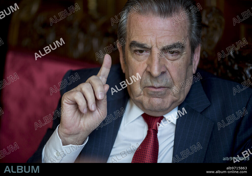 Madrid, 10/15/2015. Interview with Eduardo Frei Ruiz-Tagle, former president of Chile. Photo: Ignacio Gil.