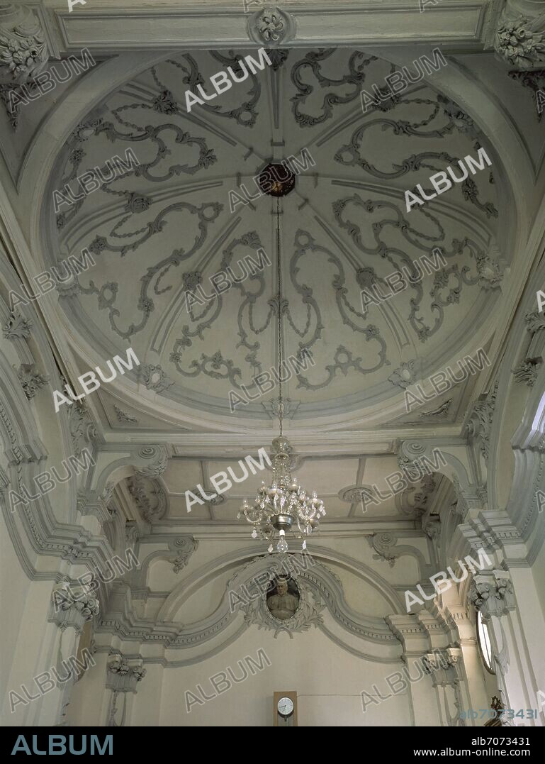 SACRISTIA-BOVEDA BARROCA.