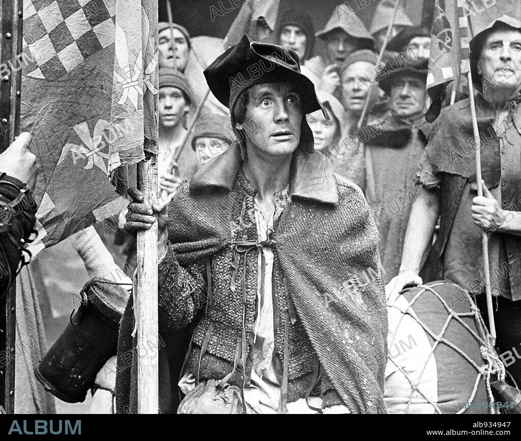 MICHAEL PALIN en LA BESTIA DEL REINO, 1977 (JABBERWOCKY), dirigida por TERRY GILLIAM. Copyright COLUMBIA/WARNER.