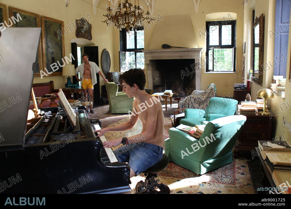 TIMOTHEE CHALAMET in CALL ME BY YOUR NAME, 2017, directed by LUCA GUADAGNINO. Copyright FRENESY FILM COMPANY/LA CINEFACTURE/RT FEATURES/WATER/S END.