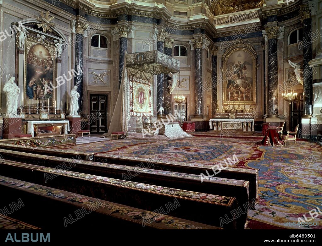 VENTURA RODRIGUEZ (1717-1785). CAPILLA REAL - 1750-1759.