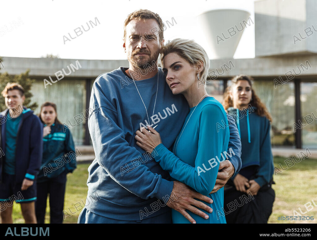 AMAIA SALAMANCA and CLAUDIO TRUJILLO in WELCOME TO EDEN, 2022 (BIENVENIDOS A EDEN), directed by DANIEL BENMAYOR. Copyright Brutal Media.