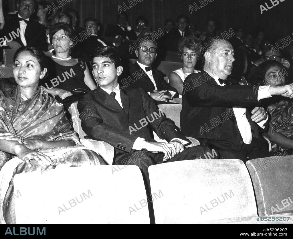 Roberto rossellini. sonali das gupta. venice film festival. 1966. (Photo by: Marka/Universal Images Group via Getty Images).