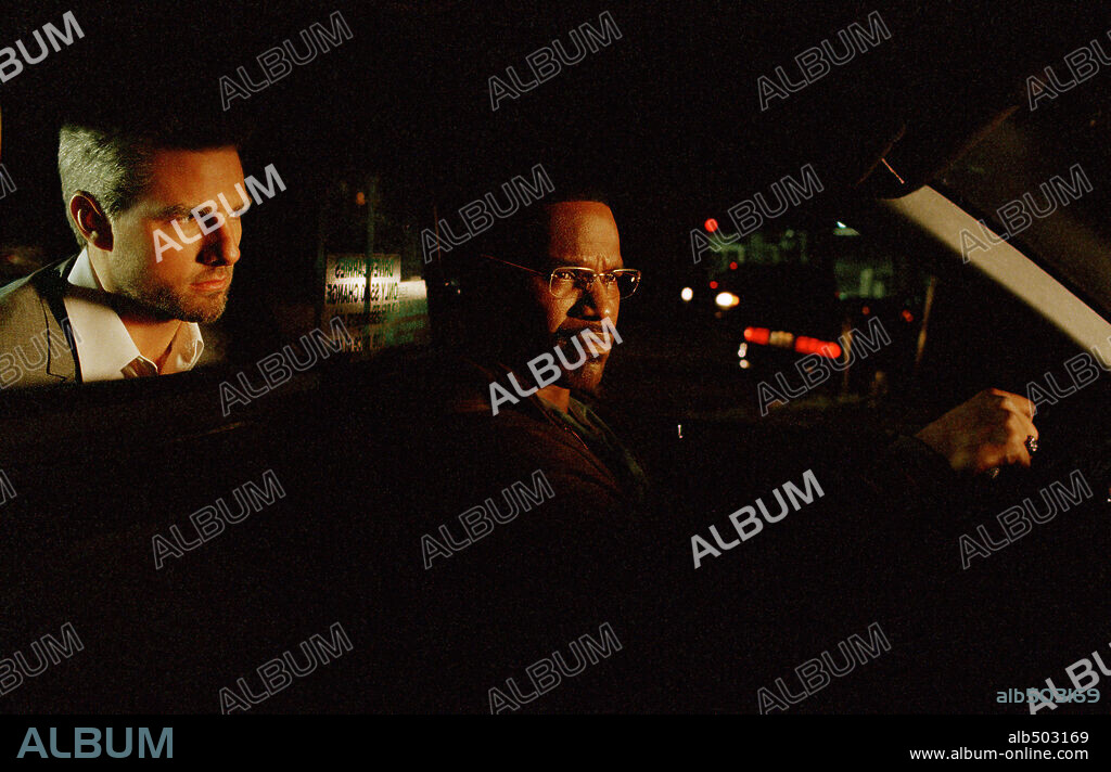 JAMIE FOXX y TOM CRUISE en COLLATERAL, 2004, dirigida por MICHAEL MANN. Copyright DREAMWORKS SKG / CONNOR, FRANK.