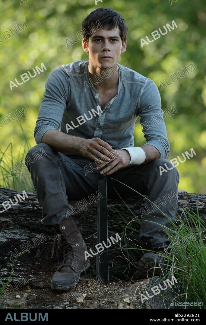 DYLAN O'BRIEN in THE MAZE RUNNER, 2014, directed by WES BALL. Copyright 20TH CENTURY FOX.