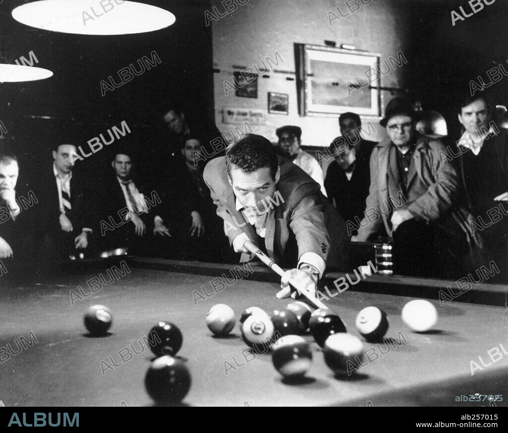 PAUL NEWMAN dans THE HUSTLER, 1961, réalisé par ROBERT ROSSEN. Copyright 20TH CENTURY FOX.