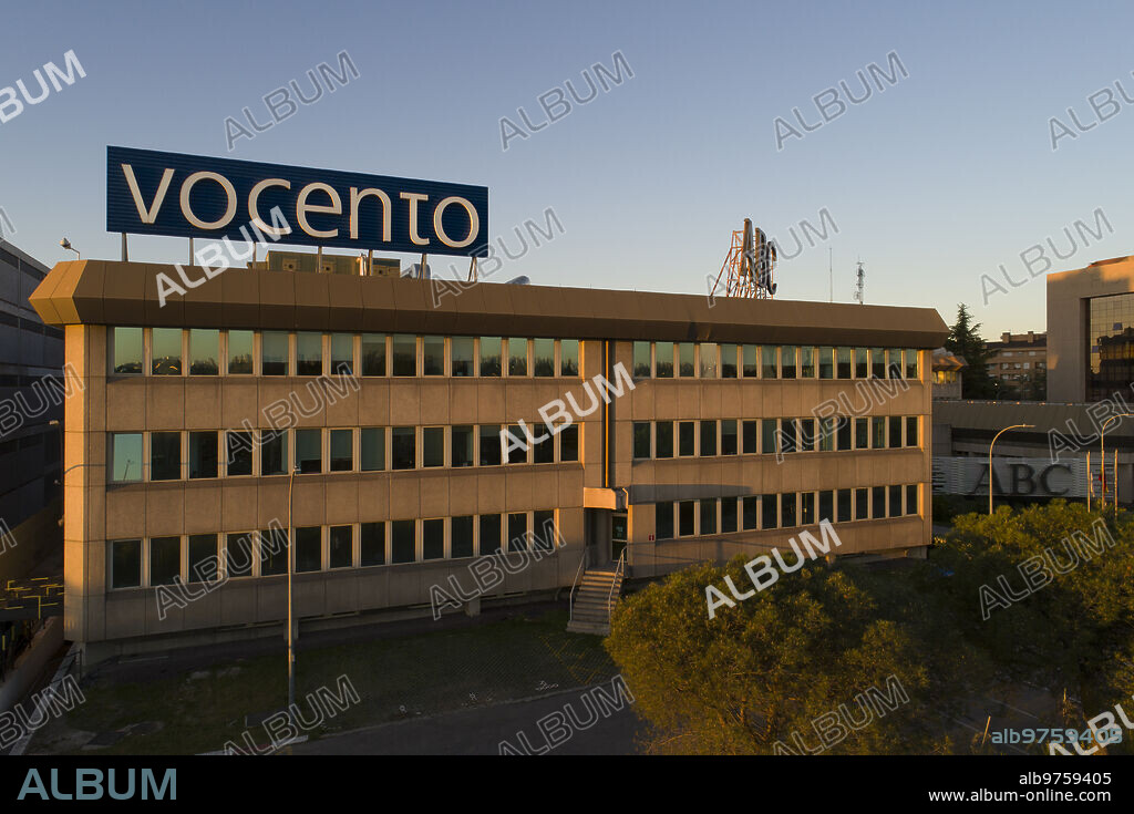 Madrid, 14/05/2019. Sede de Vocento y Abc en la calle Juan Ignacio Luca de tena 7. Foto: Matias nieto Archdc.