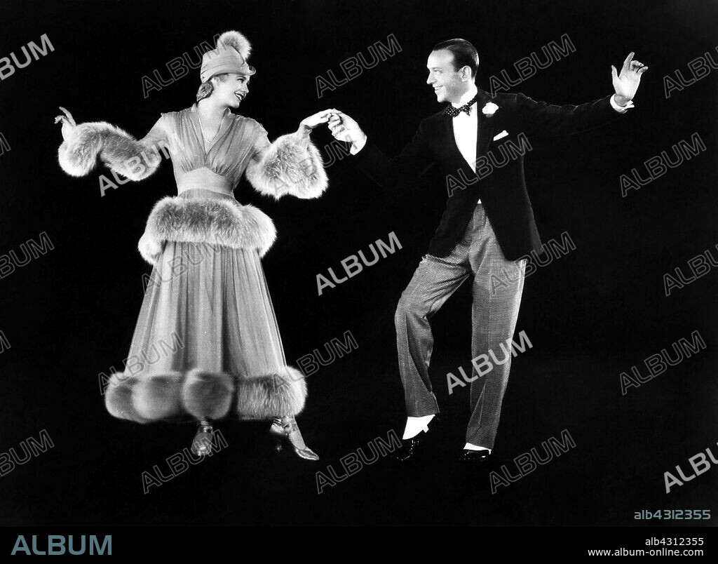 FRED ASTAIRE and GINGER ROGERS in THE STORY OF VERNON AND IRENE CASTLE, 1939, directed by H. C. POTTER. Copyright RKO.
