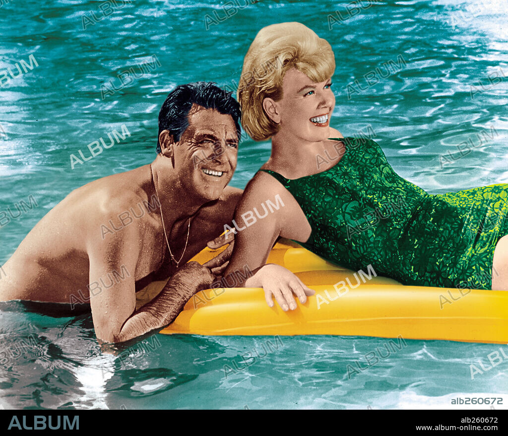 CARY GRANT und DORIS DAY in THAT TOUCH OF MINK, 1962, unter der Regie von DELBERT MANN. Copyright UNIVERSAL PICTURES.