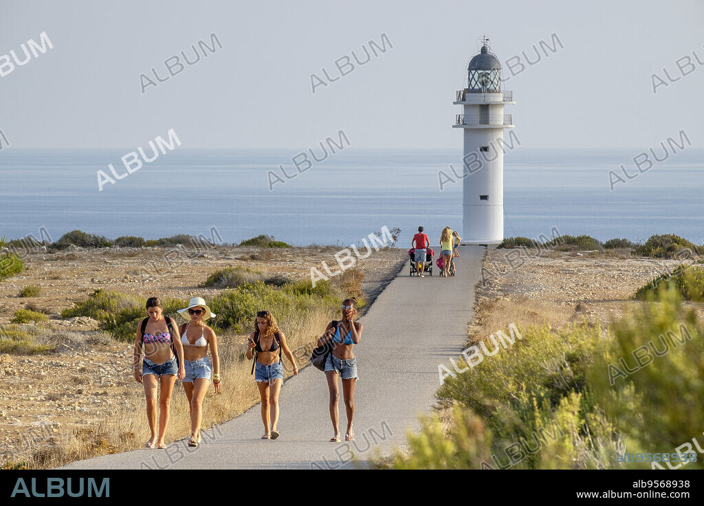 Faro de Cabo de Berbería, Formentera, balearic islands, Spain.