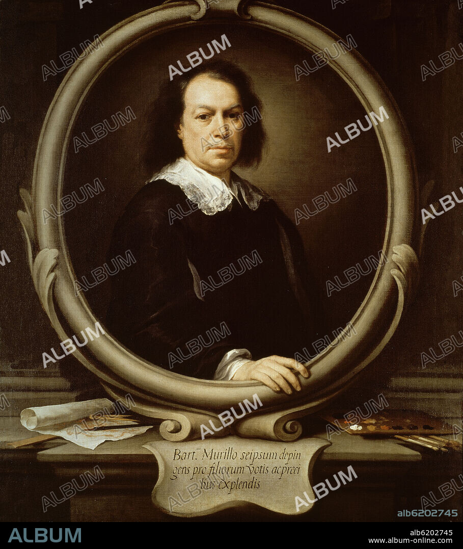 BARTOLOMÉ ESTEBAN MURILLO. AUTORRETRATO.