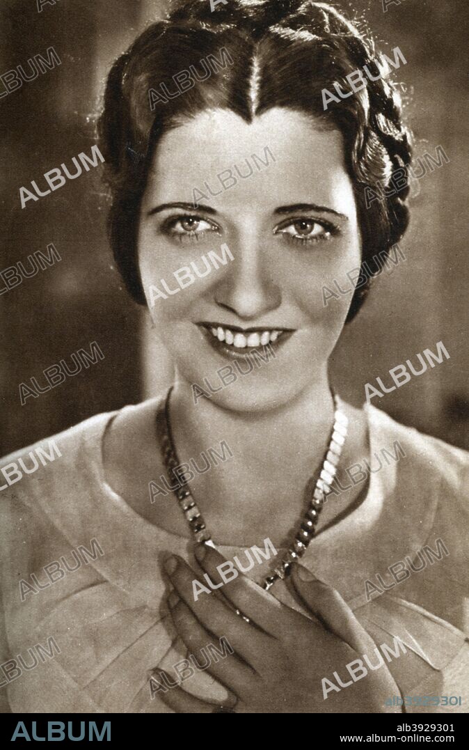 Kay Francis, American actress, 1933. Francis (1905-1968) was an American actress who, after a brief beginning on Broadway in the 1920s, moved to film and achieved her greatest success between 1930 and 1936.