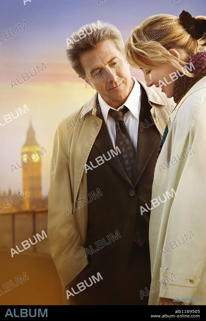 DUSTIN HOFFMAN and EMMA THOMPSON in LAST CHANCE HARVEY, 2008, directed by JOEL HOPKINS. Copyright OVERTURE FILMS/PROCESS PRODUCTIONS.